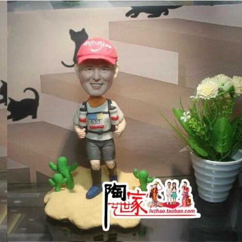 Minions No Hot Sale Anime Brinquedos wedding Toys 2019 Special Gift Custom Cake Topper Figurine From Photo with Polymer Clay