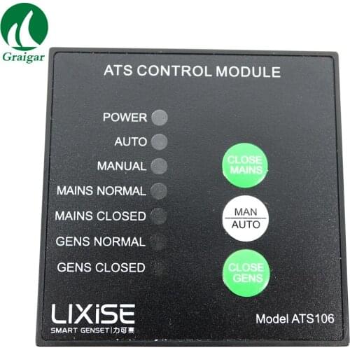 ATS Control Module ATS106 Dual Power Transfer Controller