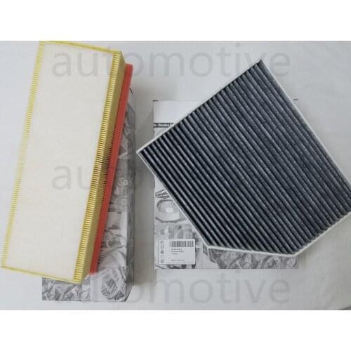 New 1 Set Genuine Air Filter and Cabin Filter For Audi A4 A4 A5 A5 Quattro Q5