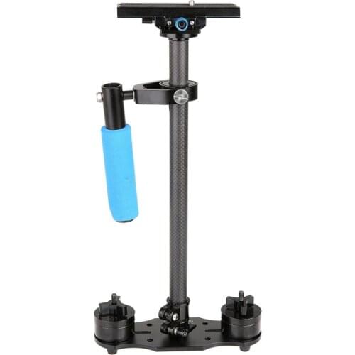New Arrvial SF-08 60cm Carbon Fiber Handheld Stabilizer with Quick Release Plate for Camcorder DV Video Camera DSLR