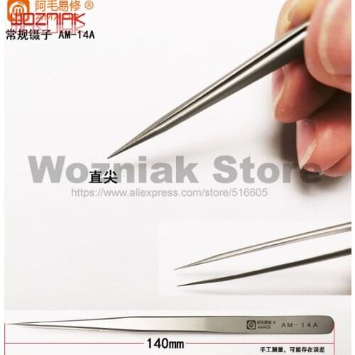 WOZNIAK Strong clamping Tweezers for IPHONE Mobile Phone Maintenance Motherboard Fly line BGA Pliers