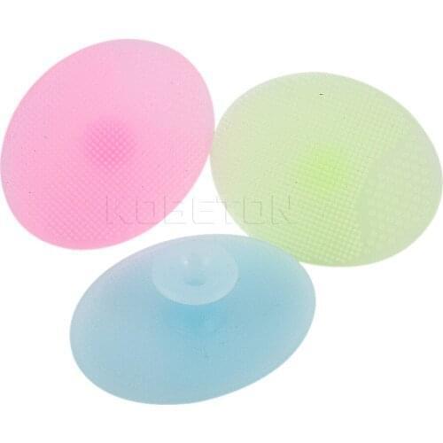 Silicone Face Cleansing Brush Suction Cup Deep Peeling Massage Cleansing Brush Soft Environmental Beauty Wash Pad