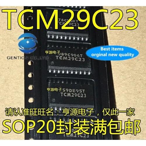 10PCS TCM29C23DW TCM29C23 TCM29C23DWR SOP20 in stock 100% new and original