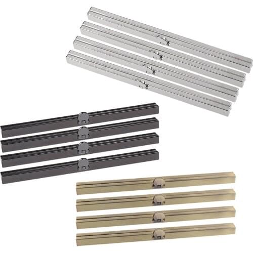 12 Pcs Vintage Metal Purse Frame Bar Sewing in Purse Making/Bag Making/Leather Craft DIY