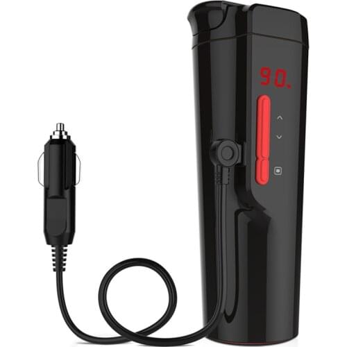 Auto car Intelligent Heating Cup Adjustable Temperature Digital Display Car Boiling Electric Kettle water Heating Thermos cup