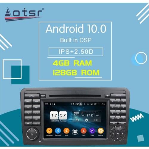 For Mercedes Benz ML W164 ML300 GL X164 GL320 350 420 450 500 W251 GL320 GL500 Android 10 Car GPS Navigation Multimedia Player