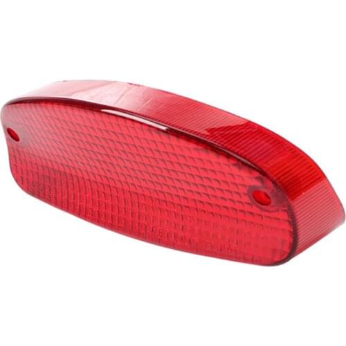 For Suzuki GS500F Honda Shadow VLX Spirit 1100 CB600 Hornet PC34 CBR1100XX Blackbird Red Motorcycle Stop Rear Tail Light Lens