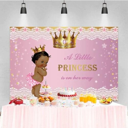 Laeacco Pink Curtain Gold Garland Pattern Ballet Dancer Photography Backdrops Photo Backgrounds Baby Birthday Photophone Props
