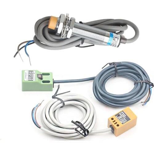 3pcs Limit Switch cnc router co2 laser emergency stop SN04-N TL-Q5MC1 LJ12A3 Approach Sensor NPN 3 wire Inductive Proximity