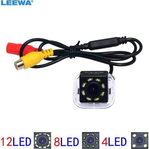 LEEWA Car Night Vision CCD Rear View Parking Camera for Toyota Alphard Vellfire Reverse Backup Parking Camera #CA1886