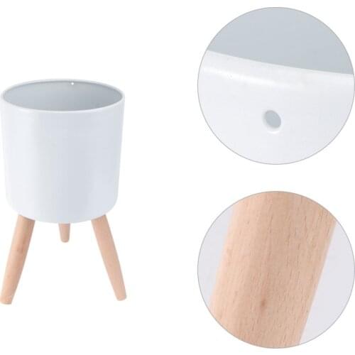 Metal Iron Nordic Style Planter Flowerpot Potted Plant Flower Pot Stand Holder