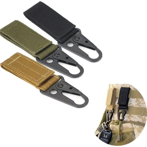 Multifunctional Outdoor Tool Camping Hiking Tactical Carabiner Backpack Hooks Olecranon Molle Hook Survival Gear Keychain Clasp