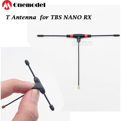 New/1pcs 915MHZ T Antenna IPEX MMCX Connector for TBS Crossfire Receiver/Compatible with TBS NANO RX /RC Drone FPV Racing