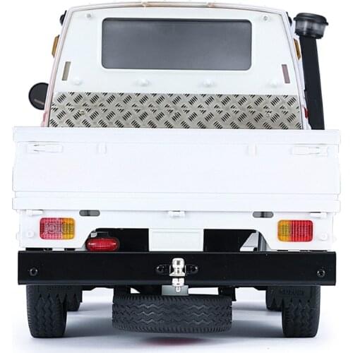 RC Car Metal Aluminum Rear Bumper for WPL D12 Racing RC Car Accessory