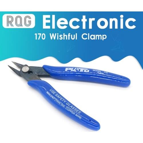 U.S. US American Plato. PLATO 170 Wishful Clamp DIY Electronic Diagonal Pliers Side Cutting Nippers Wire Cutter
