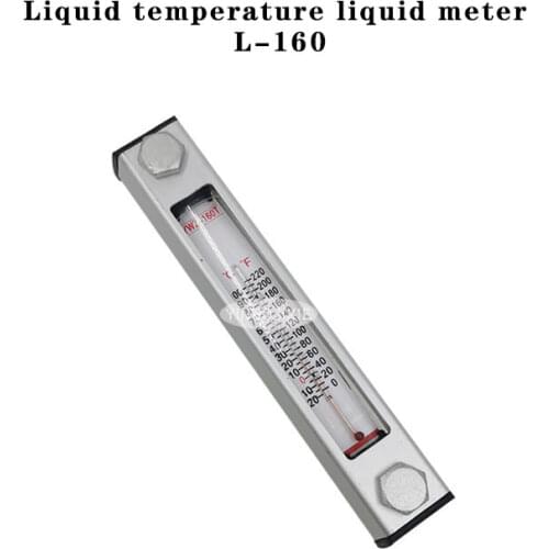 Liquid temperature liquid gauge hydraulic oil tank liquid level gauge water level gauge oil level gauge with thermometer L-160