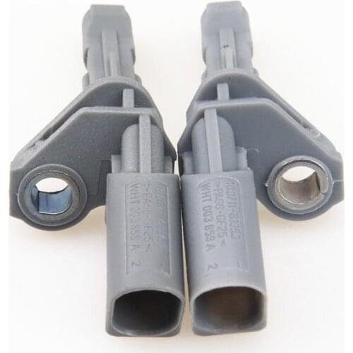 AZQFZ Rear Wheel Right&Left ABS Speed Sensor For VW CC Eos Tiguan Touran Sharan Scirocco Passat B7 Q3 WHT 003 858A WHT 003 859A