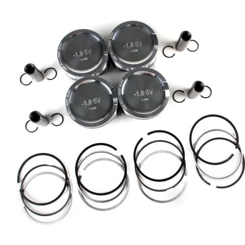 06B198151B 1.8T Piston Assembly & Piston Ring Fit For V-W Golf J-etta Passat A-udi A4 06B107065N