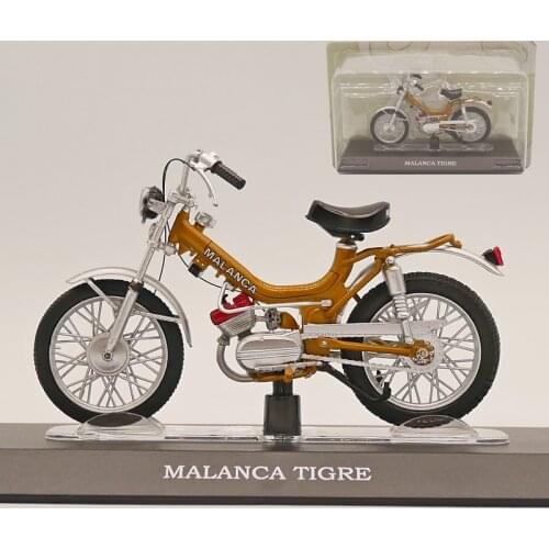 1:18 Scale Motorcycle MALANCA TIGRE Diecast Motorbike Model Toy Ornaments
