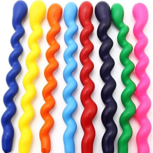 1000pcs Giant Latex Rubber Helium Spiral Balloons Wedding Birthday Party Baloon Decoration for Kids