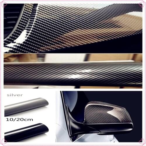 5D High Glossy Carbon Fiber Vinyl Film Car Styling Wrap Accessories FOR Kia KND-4 Spectra5 Spectra Rio5 Multi-S Amanti Opirus
