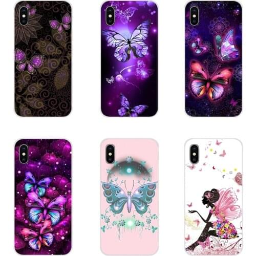 For Samsung Galaxy S2 S3 S4 S5 Mini S6 S7 Edge S8 S9 S10E Lite Plus Accessories Phone Shell Covers Butterfly Flower Mandala