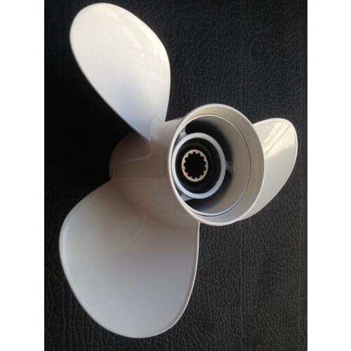 Free shipping 11 1/2x13 For yamaha 25HP 60hp 13 tooth propellers for yamaha aluminium propellers boat accessories marine