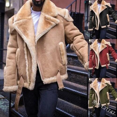 CHAXIAOA Mens Biker Jackets