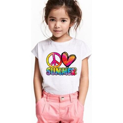 New Childrens Short Sleeve T-shirt Fashion T-shirts Boy Kid Boys And Girls Tops Shirts Childrens Tshirt Tie Dye Kits For Kids
