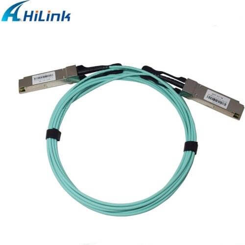 HiLinkTech 40G QSFP-40G-AOC Active Optical Cable 1M OM3 multimode fiber, 850nm QSFP AOC cable