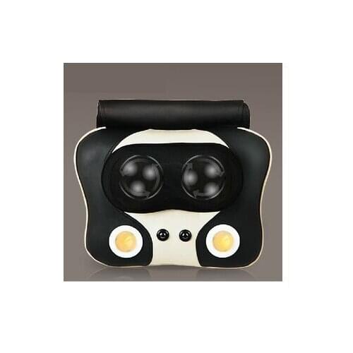 Infrared Magnet Heating Car Double Massage Neck Relaxation Pillow Car Massager Cushion Car Seat Covers Back Lumbar Massage