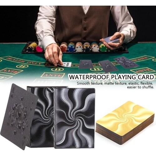 Innovative Plastic Novelty Waterproof Playing Cards Luxury Magic Tricks Tools For Party Table Game Cards Magic
