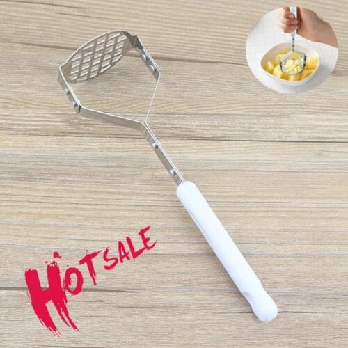 Potato Masher Puree Pressed Foldable Juice Maker Stainless Steel Potato Pusher Smooth Mashed Potatoes Crusher Kitchen Tools