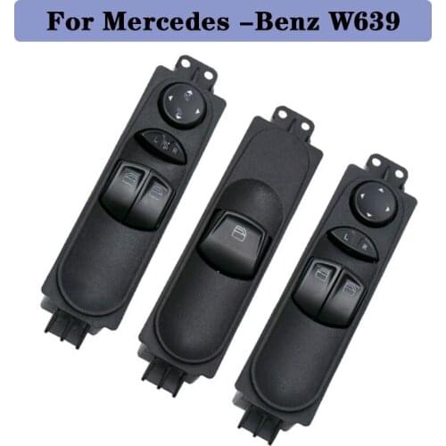 Front left & Front Right Master Window Switch Console Button For Mercedes -Benz Vito W639 2003-2015 6395450913