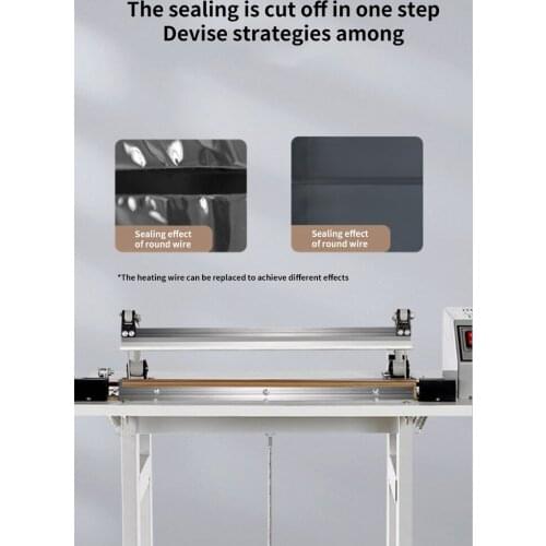 Pedal type sealing machine Heat shrinkable film packaging machine Liquid seasoning foot pedal 300mm