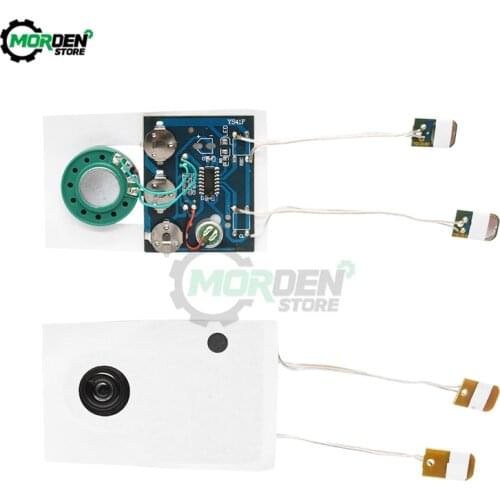 30S Sound Voice Music Recorder Module Photosensitive Sensitive Key Control Programmable Chip Audio Module for Greeting Card DIY
