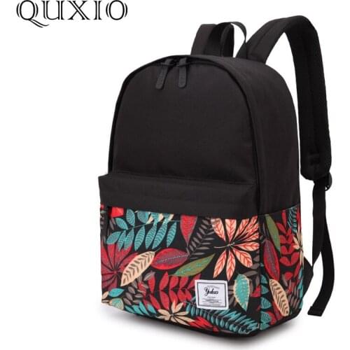 Floral Printing Backpacks Men 2019 New Fashion Oxford School Bags For Teenagers High Quality Women Travel Bag Mochila PJL069