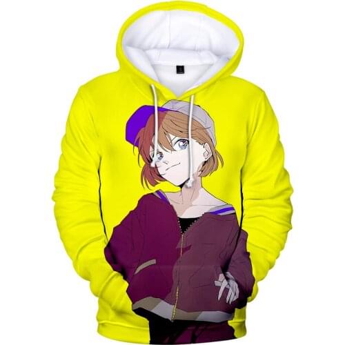 Detective Conan 3D Hoodies Sweatshirts Men women Pullover Oversized Long Sleeve Hooded Anime Print Male Sweatshirts Hoodies