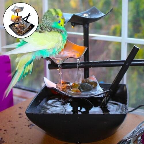 Indoor Water Fountain Desktop Relaxation Water Fountain Flowing Waterfall Feng Shui Tabletop Decor Ornaments Bedroom Accessories