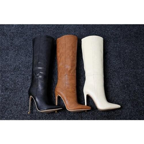 New winter style women shoes knee high boots outdoor Fashion boots women boots Western fashion boots Female boots snow boots