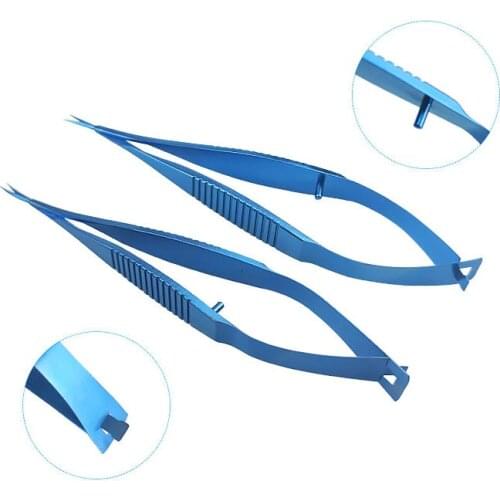 Ophthalmic Vannas Capsulotomy Scissor Ophthalmic Eye Instrument