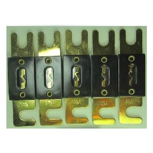 Original new 100% electric vehicle assembly with fuse fork bolt type 60V 50A bolt type fuse piece for fork lift truck