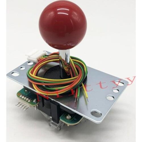 Original Japan Sanwa Joystick JLF TP 8YT Stick 32mm Shaft 35mm Top Ball Zero Delay Control DIY PC PS3 XBOX Game Encoder