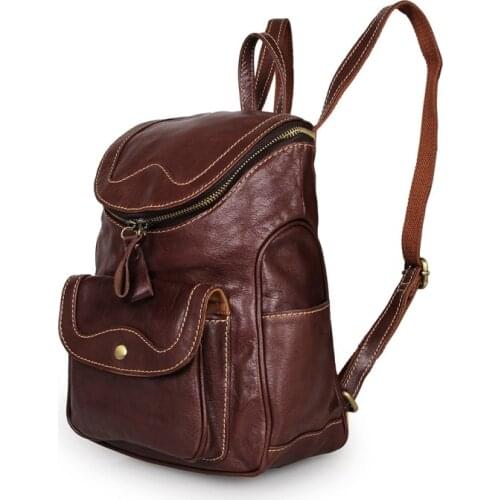 Women Backpacks Genuine Leather 2018 School Bags For Teenagers Girls Leisure Backpacks Female Travel books Rucksack Backpack