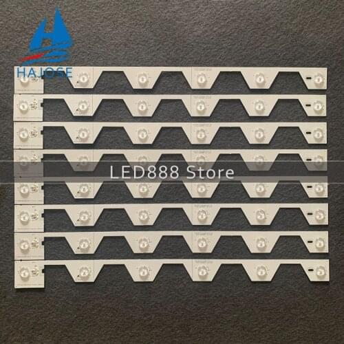 LED Backlight strip 6 lamp For THOMSON U50S6806S 50UA6406 50UD6306 50U65CMC LVU500NDEL LB5005 for JVC LT-50HW77U 50HR330M05A5