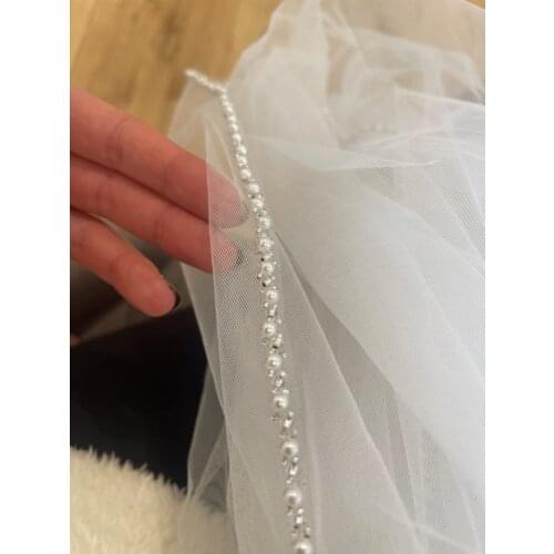 Synoneke Wedding Short Veils