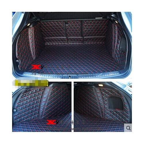 High quality! Special car trunk mats for Porsche Macan 2020 durable waterproof boot carpets cargo liner mats for Macan 2019-2014