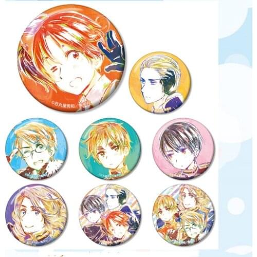 Anime badge 58 mm Brooch Hetalia APH Icons Crayon Style Pins