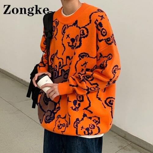 Zongke Mens Wool Sweaters