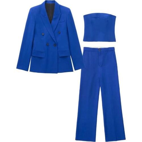 ZREDARA Women's Trouser Suits